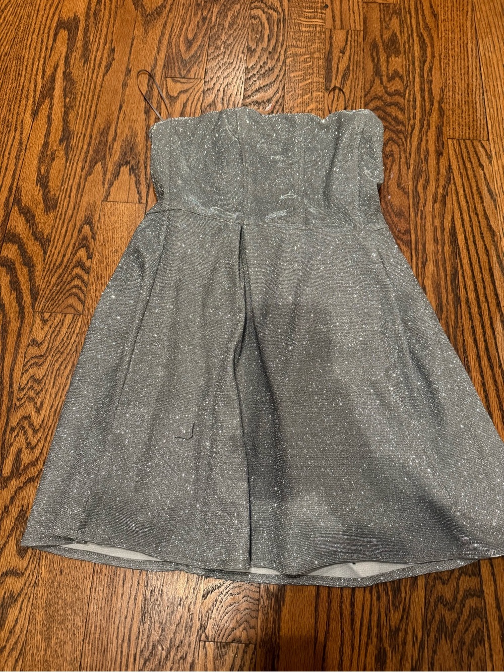 Theme Silver Shimmer Party Dress